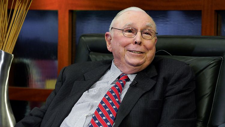 Er war Warren Buffets rechte Hand: Charlie Munger im Jahr 2018.  