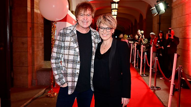 Seit vier Jahren ein Paar: Andrea Ballschuh und Peter Freudenthaler.