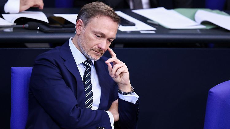 Laut Christian Lindner gibt es in Deutschland keine Haushaltskrise, sondern eine "Entscheidungskrise".