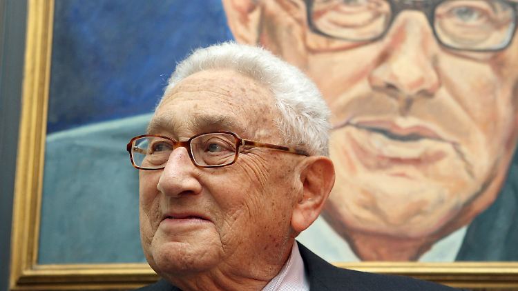 Kissinger im Jahr 2010 im Rathaus seiner Geburtsstadt Fürth.