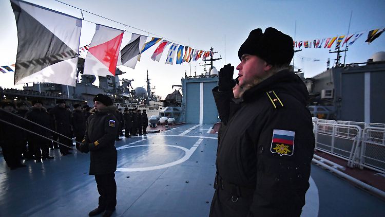 Die russische Marine hat bereits erlebt, welchen Schaden Schiffsdrohnen anrichten können (Archivbild).
