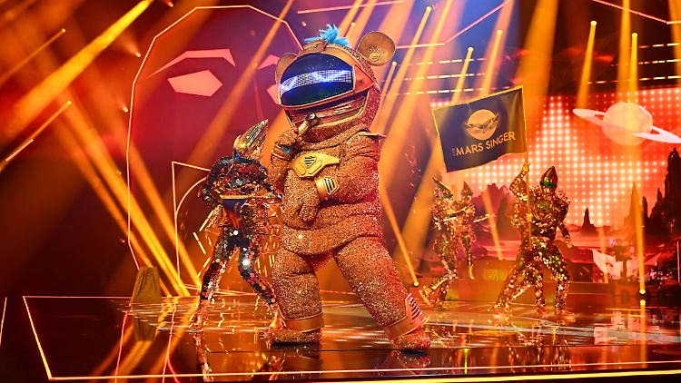Ganz schön stickig ist es unter der Mars-Maus-Maske.