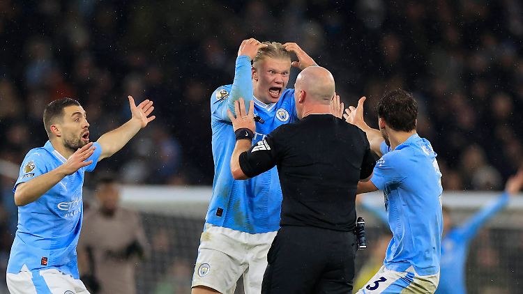 Erling Haaland war sehr, sehr sauer.