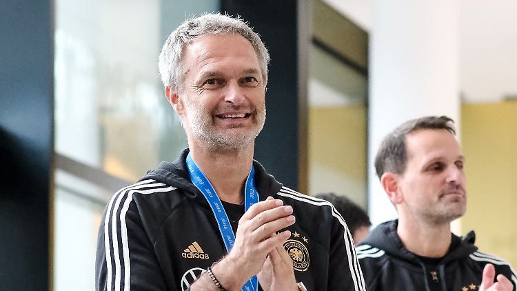 Ist wahnsinnig stolz: DFB-Trainer Christian Wück.