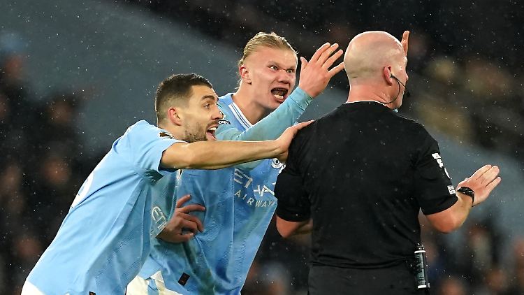 Erling Haaland war sehr, sehr sauer.