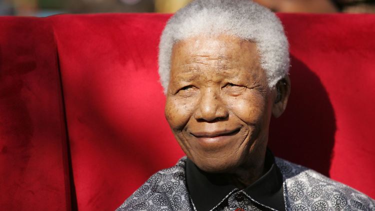 Symbol der Versöhnung und des Aufbruchs: Nelson Mandela.