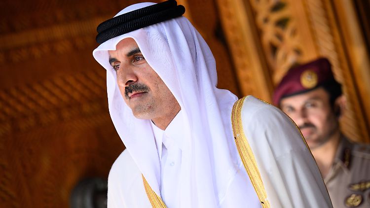 Der Emir von Katar will einen "dauerhaften Waffenstillstand" zwischen Israel und der Hamas erreichen. 