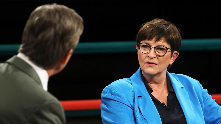 SPD-Parteichefin Saskia Esken will von Trickserei der Bundesregierung nichts wissen.