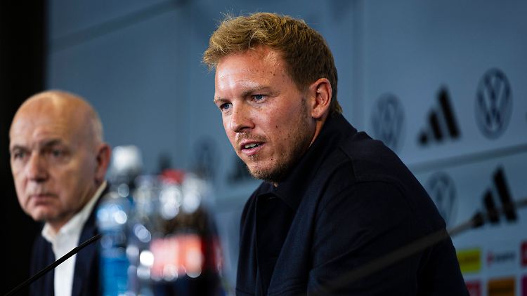Ob Julian Nagelsmann Bundestrainer bleibt, soll erst nach der EM im kommenden Sommer entschieden werden.