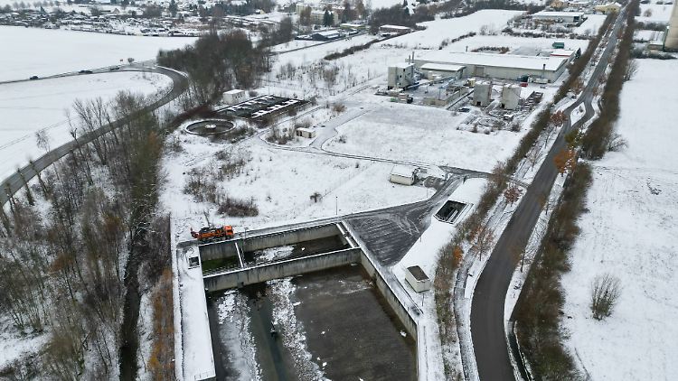 Das Gewerbegebiet des ehemaligen Teerverarbeitungswerkes Rositz in Thüringen.