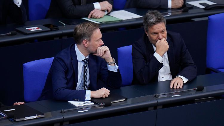 Finanzminister Christian Lindner und Wirtschaftsminister Robert Habeck haben viel Gesprächsbedarf.