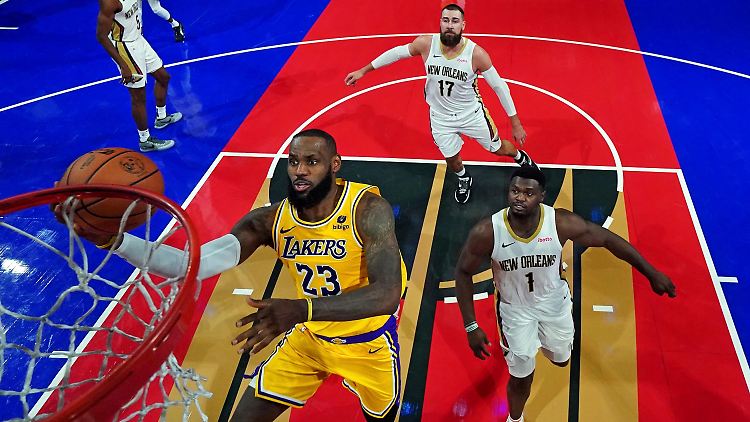 Wieder einmal nicht zu stoppen: LeBron James.