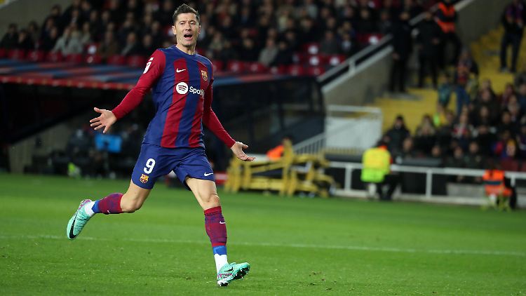 König ohne Tor: Robert Lewandowski.