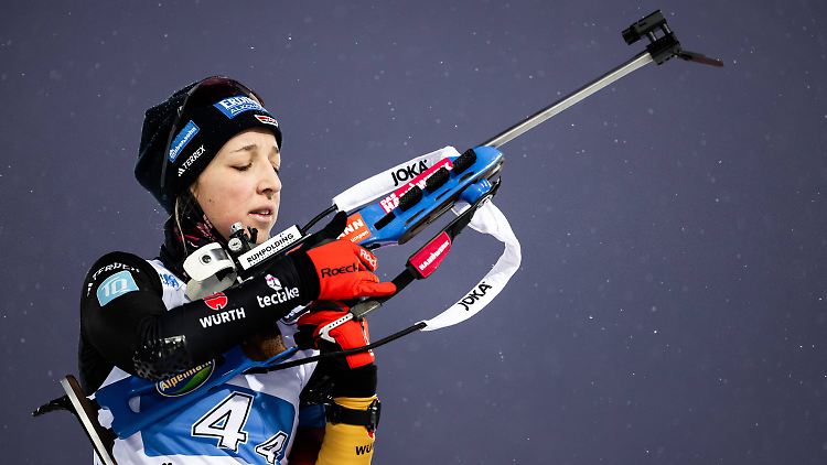Franziska Preuß verpasst die Rennen in Hochfilzen.