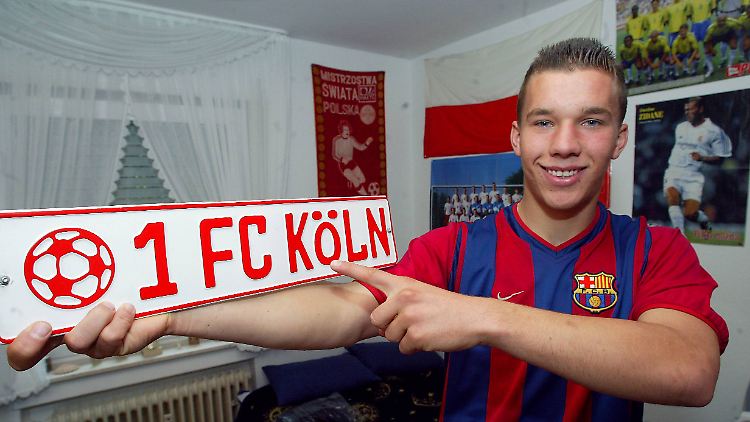 Lukas Podolski ist eine absolute Kultfigur beim 1. FC Köln.