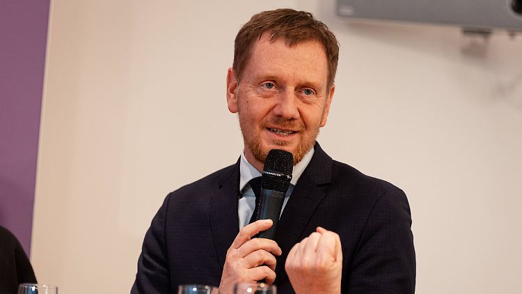 Hat Ideen, wie man das Milliardenloch im Haushalt stopfen kann: Michael Kretschmer.