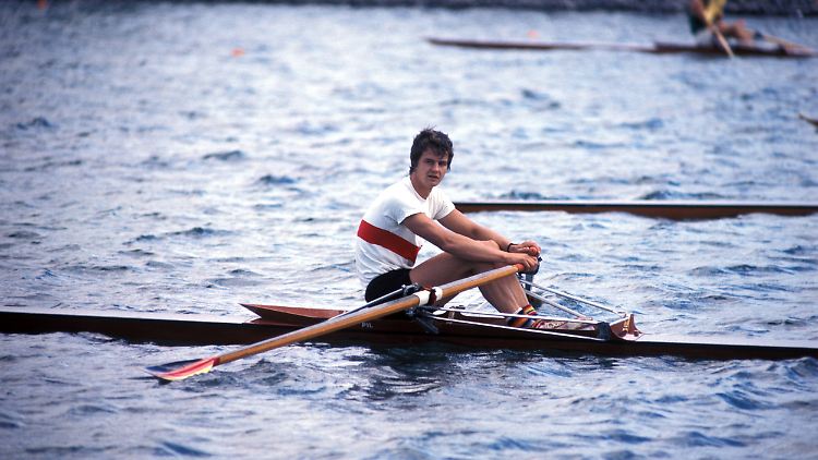 Kolbe bei den Olympischen Sommerspielen 1976 in Montreal.