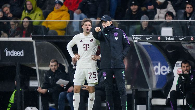 Thomas Müller und Thomas Tuchel erlebten einen bitteren Fußball-Nachmittag.