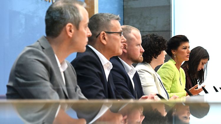Das Bündnis Sahra Wagenknecht hat in knapp sieben Wochen rund 1,1 Millionen Euro eingenommen.