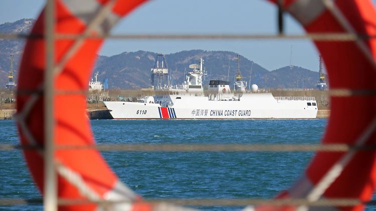 An dem Zwischenfall war ein Schiff der chinesischen Küstenwache beteiligt. (Archivbild)