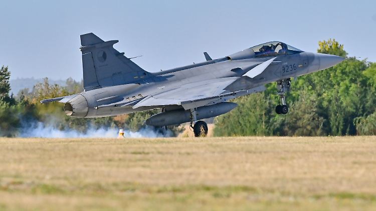 Die Gripen-Jets wurden Mitte der 90er-Jahre in Dienst gestellt.