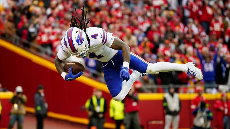 James Cook und die Bills fügten den Kansas City Chiefs eine weitere Niederlage zu.