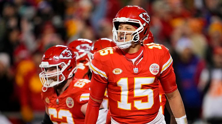Kaum zu bändigen: Patrick Mahomes.