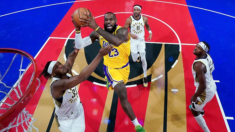 Auch mit fast 39 Jahren einfach nicht aufzuhalten: LeBron James.