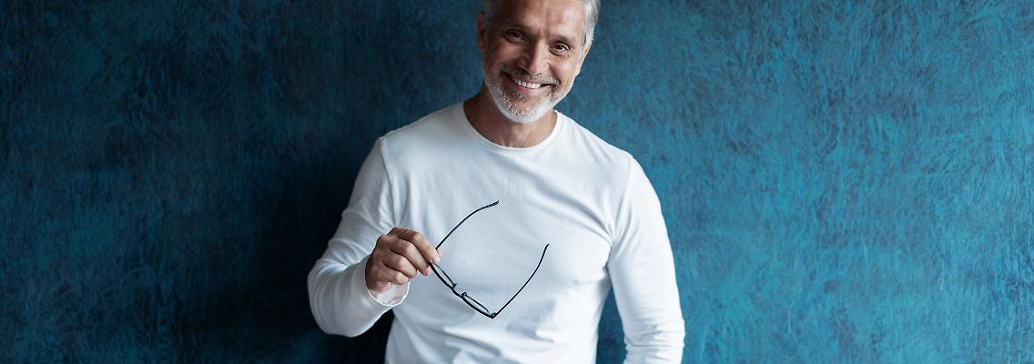 Mit dieser Garderobe sind Männer ab 40 bestens ausgestattet.