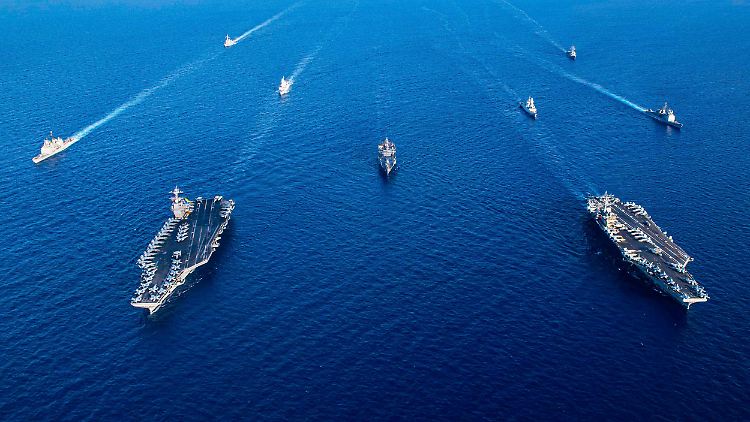 Die USA haben ihre Präsenz im östlichen Mittelmeer verstärkt.