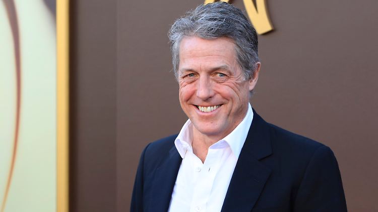 Mit dem Alter kamen die Charakterrollen: Hugh Grant.