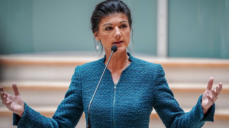 Das "Bündnis Sahra Wagenknecht" sitzt nun offiziell als Gruppe im Deutschen Bundestag.