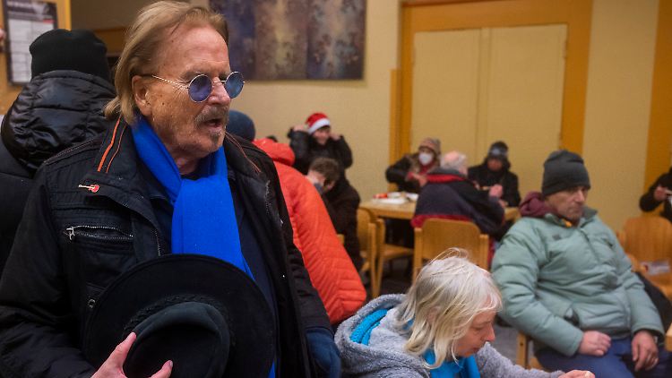 Frank Zanders Einsatz für Obdachlose - wie hier 2022 - ist legendär.