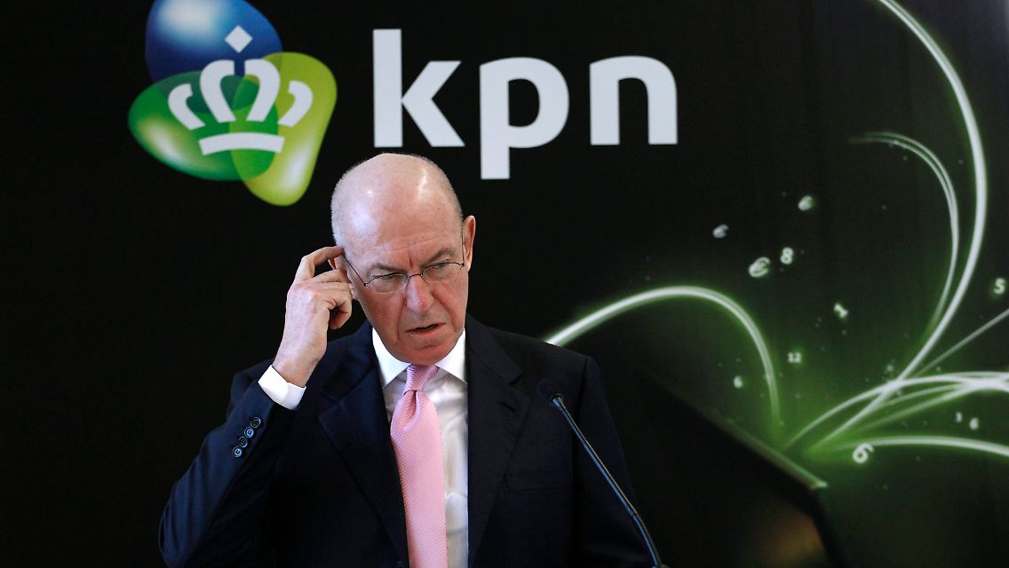 KPN-Chef Ad Scheepbouwer geht im April.