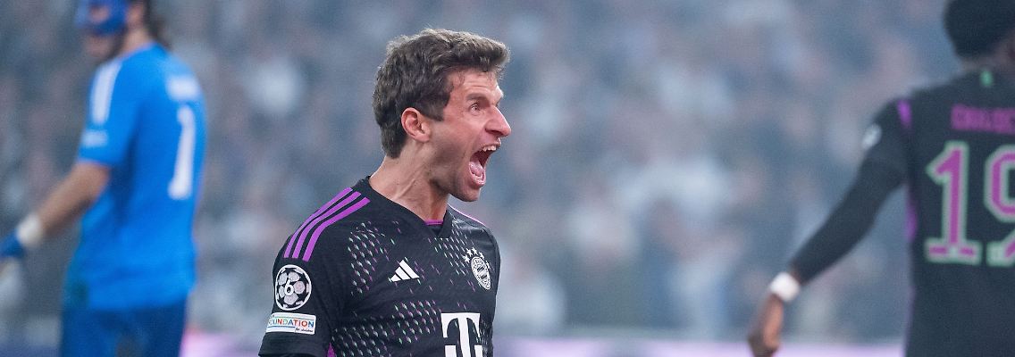 Der Vertrag von Thomas Müller beim FC Bayern läuft 2024 aus.