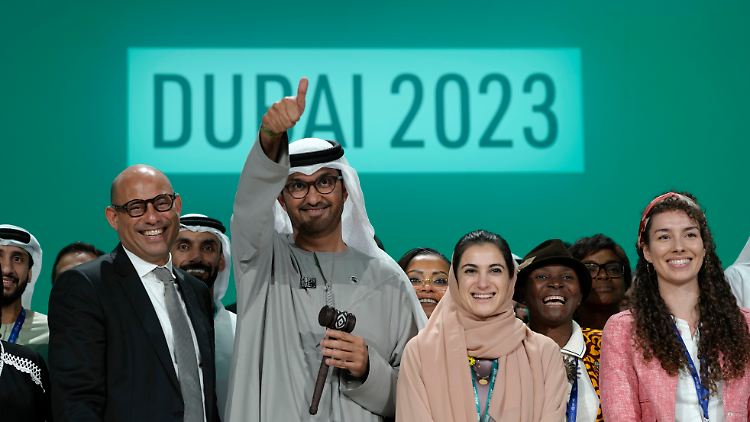 COP28-Präsident Sultan al-Dschaber ist Leiter des emiratischen Öl-Konzerns Adnoc. 