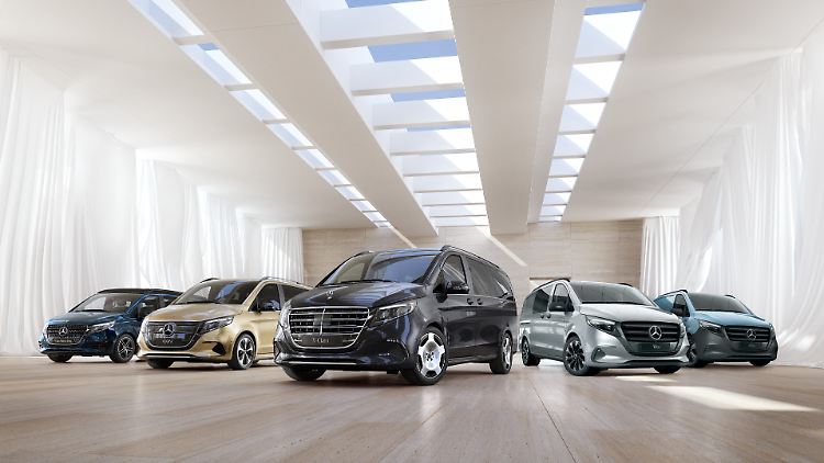 Sehr bald bei den Händlern: die überarbeiteten mittelgroßen Vans von Mercedes.