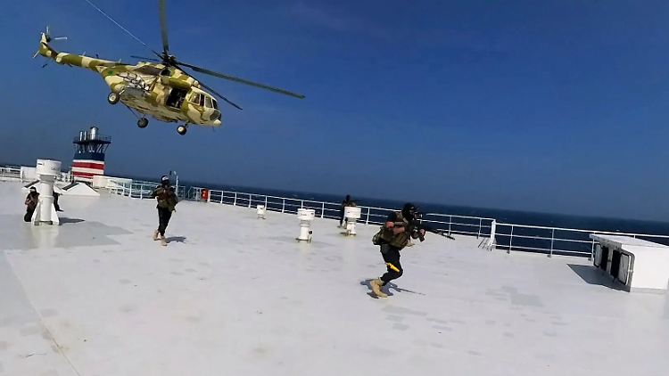 Im November kaperten die Huthi-Rebellen ein Schiff im Roten Meer. 