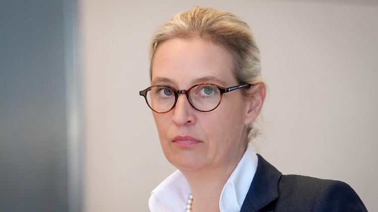 Blickt nach eigener Aussage gelassen auf die weitere Entwicklung in der Sache: Alice Weidel.