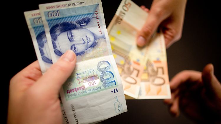 Nach wie vor sind 200 D-Mark rund 100 Euro wert.