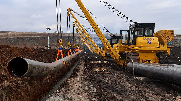 Bulgarien baut derzeit eine neue Gaspipeline nach Serbien.