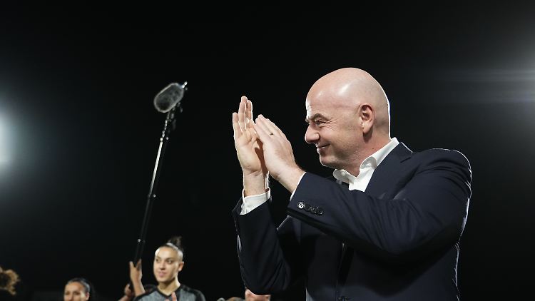 Er liebt die Menschen, die Menschen lieben ihn: FIFA-Boss Gianni Infantino.