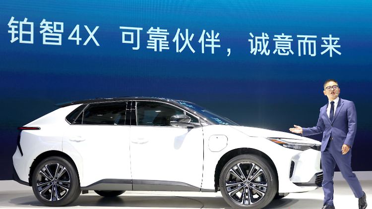 Chinesische Autobauer machen mit dem Export von Elektroautos ein gutes Geschäft.