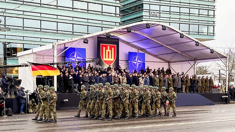 Bis zu 5000 Soldaten der Bundeswehr sollen im Jahr 2025 dauerhaft in Litauen stationiert werden. 