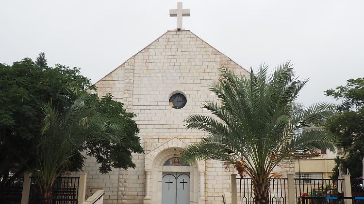 Die katholische Kirche der heiligen Familie in Gaza ist die einzige im Gazastreifen.