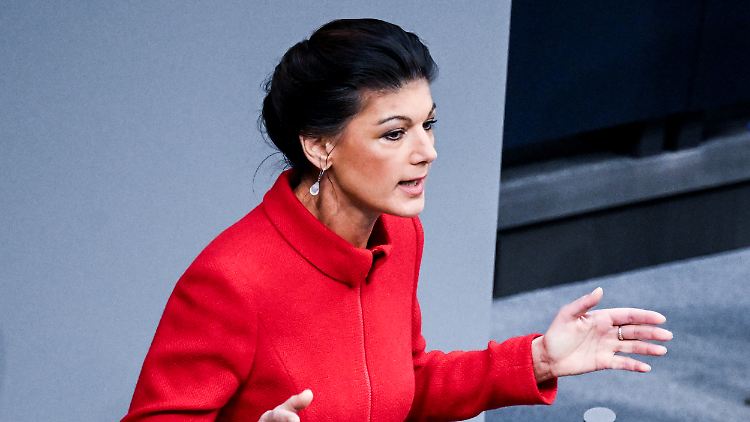 Im Bundestag gibt es schon eine Gruppe "Bündnis Sahra Wagenknecht".