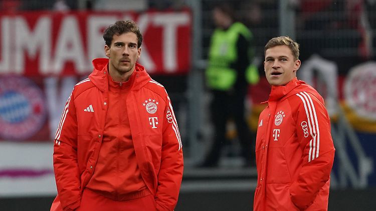 Offenbar nicht mehr unantastbar beim FC Bayern: Leon Goretzka und Joshua Kimmich.