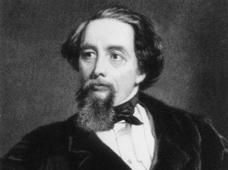 Der britische Schriftsteller Charles Dickens, hier in einer zeitgenössischen Darstellung, war schon zu Lebzeiten ein absoluter Superstar.
