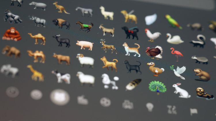 Es gibt wesentlich mehr Emojis von Säugetieren als von Pflanzen, Pilzen und Mikroorganismen.