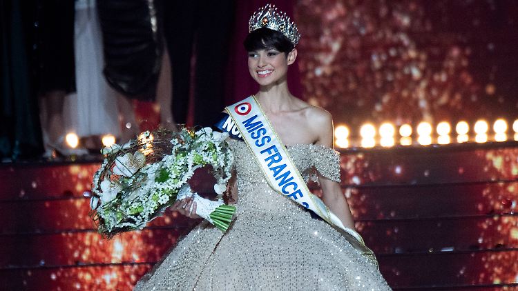 Die neue "Miss France": Eve Gilles.